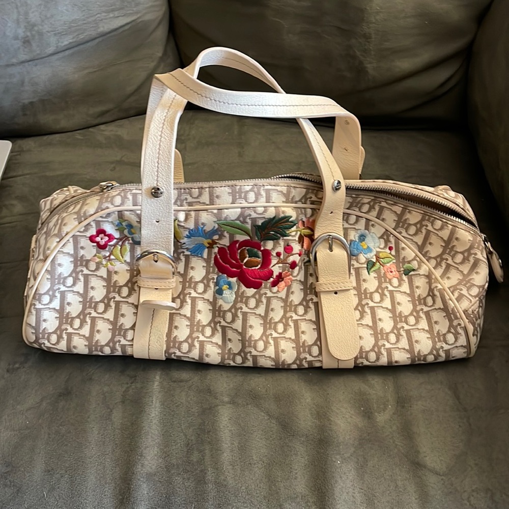 Dior floral bag